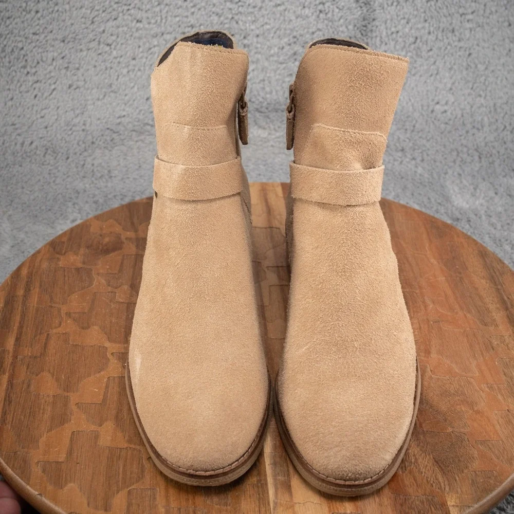 Cole Haan Wylie Water Resistant Booties Shoes in Birch‎ Womens Size 8.5 B